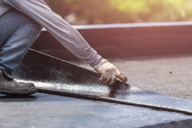 Professional Crawl Space Encapsulation technician working in Lancaster, NY